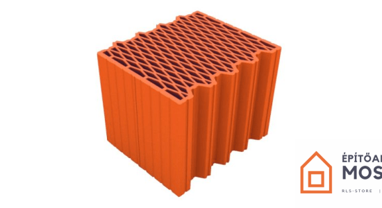 POROTHERM 30 X Therm 80 db/raklap