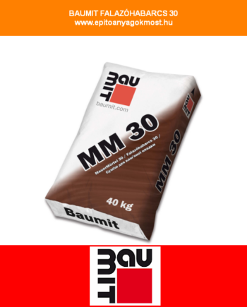 BAUMIT falazóhabarcs 30-as 40 kg/zsák 35 zsák/raklap