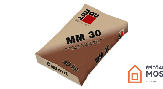 BAUMIT falazóhabarcs 30-as 40 kg/zsák 35 zsák/raklap