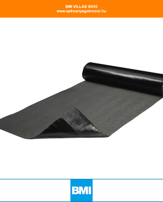 BMI VILLAS GV45 bitumenes lemez 10 m2/tekercs, 22 tekercs/raklap