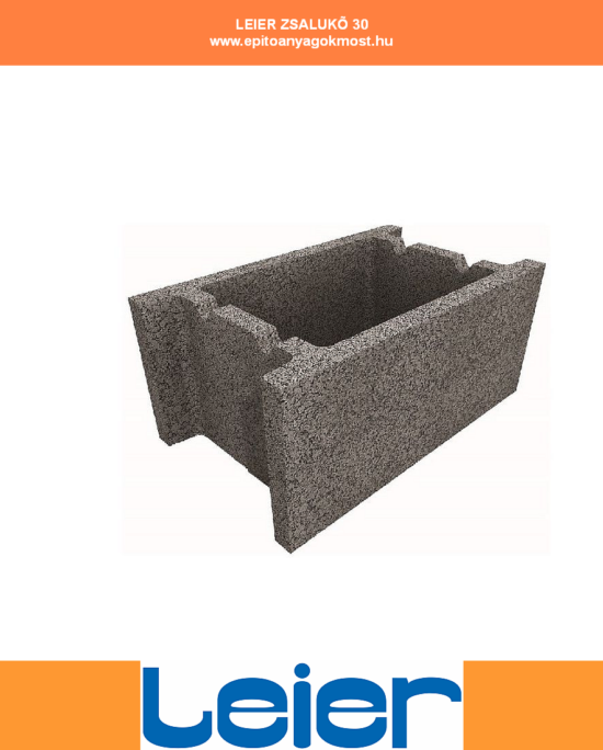 LEIER zsalukő 30-as