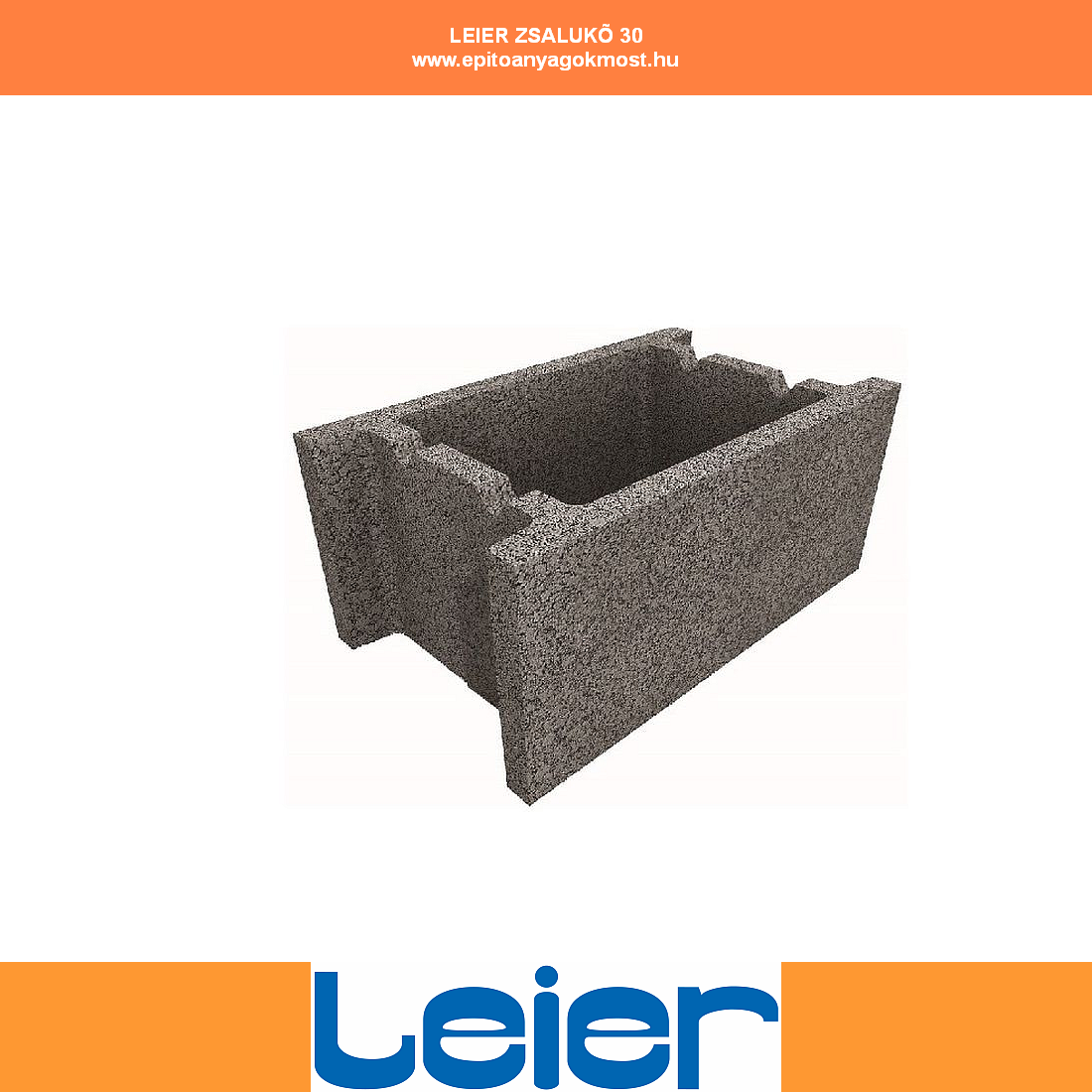 LEIER zsalukő 30-as