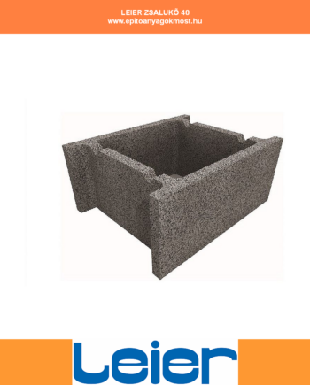 LEIER zsalukő 40-es