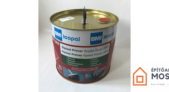 BMI VILLAS Siplast Primer Speed SBS oldószeres kellősítő 10 liter/kanna