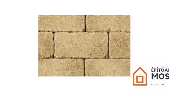LEIER Patio antik tér és falazókő 5 cm Klinkersárga melírozott 400 db/raklap KL