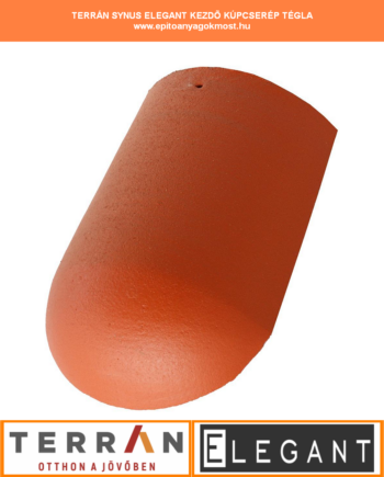 TERRÁN Synus Elegant kezdő élgerinccserép tégla