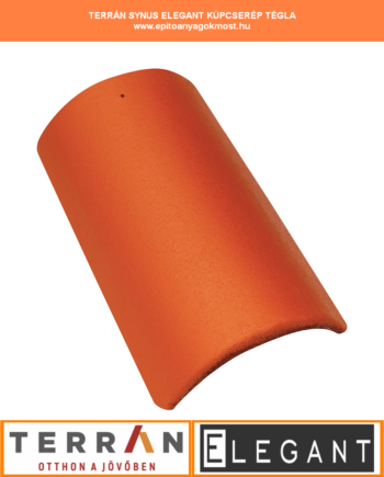 TERRÁN Synus Elegant kúpcserép tégla