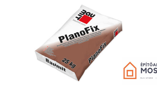 BAUMIT Planofix vékonyágyazatú falazóhabarcs 25 kg/zsák, 48 zsák/raklap