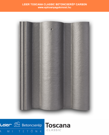 LEIER Toscana Classic betoncserép carbon 240 db/raklap