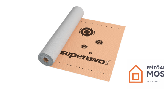 STANDARD SUPERNOVA páraáteresztő tetőfólia 125g/m2 75 m2/tek