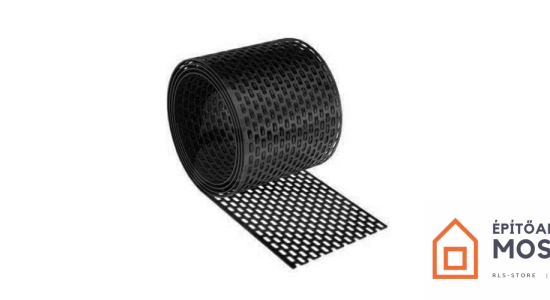 STANDARD PVC szellőzőszalag 10cmx5m antracit