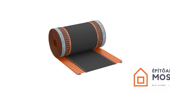 STANDARD Szövetes taréjelem 300x5m téglavörös