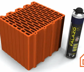 BAKONYTHERM 30 NF CSISZOLT falazótégla, ragasztóhabbal 80 db/raklap