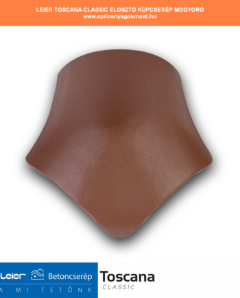 LEIER Toscana Classic 3-as elosztó kúpcserép mogyoró