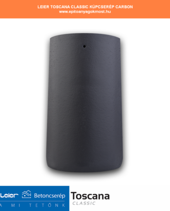 LEIER Toscana Classic kúpcserép 2,7 db/m carbon