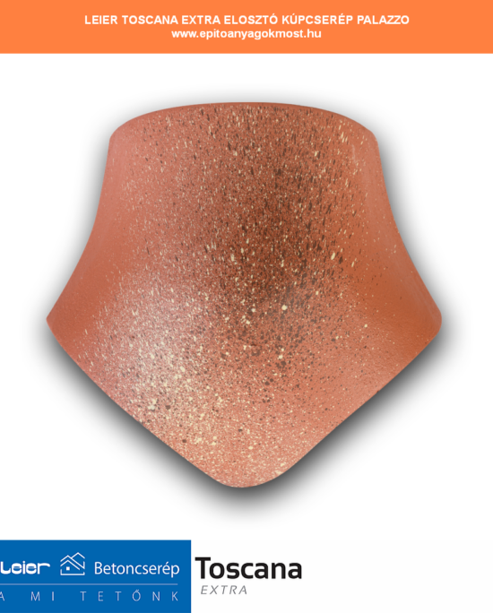 LEIER Toscana Extra 3-as elosztó kúpcserép Palazzo