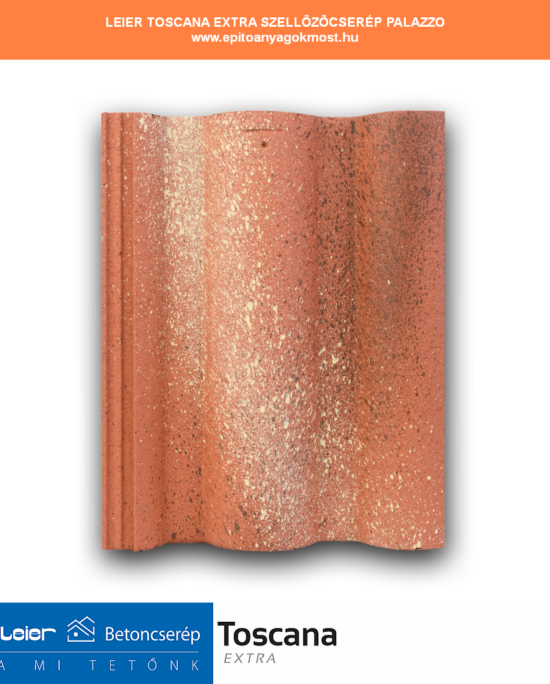 LEIER Toscana Extra szellőzőcserép Palazzo