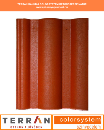 TERRÁN Danubia Colorsystem cserép natúr 252 db/raklap