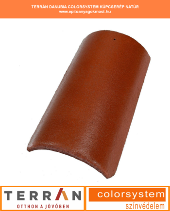 TERRÁN Danubia Colorsystem kúpcserép natúr