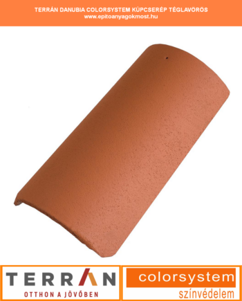 TERRÁN Danubia Colorsystem kúpcserép tégla