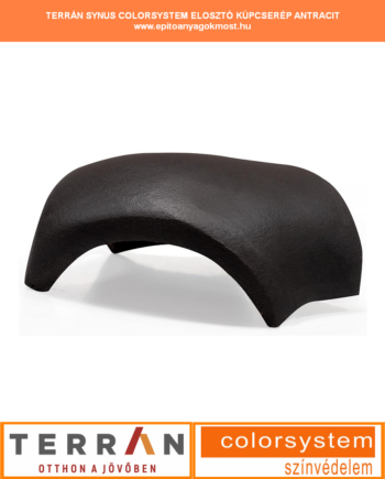 TERRÁN Synus Colorsystem 3-as elosztókúp antracit