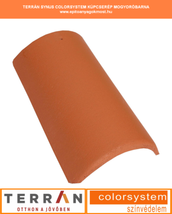 TERRÁN Synus Colorsystem kúpcserép mogyoróbarna