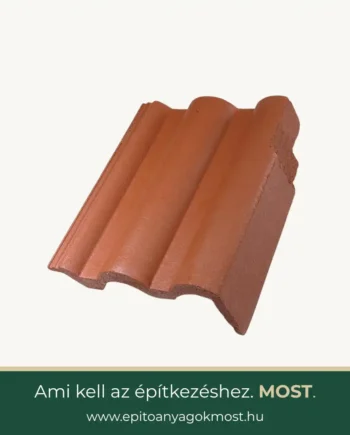 TERRÁN Danubia Colorsystem szegélycserép jobbos Natúr