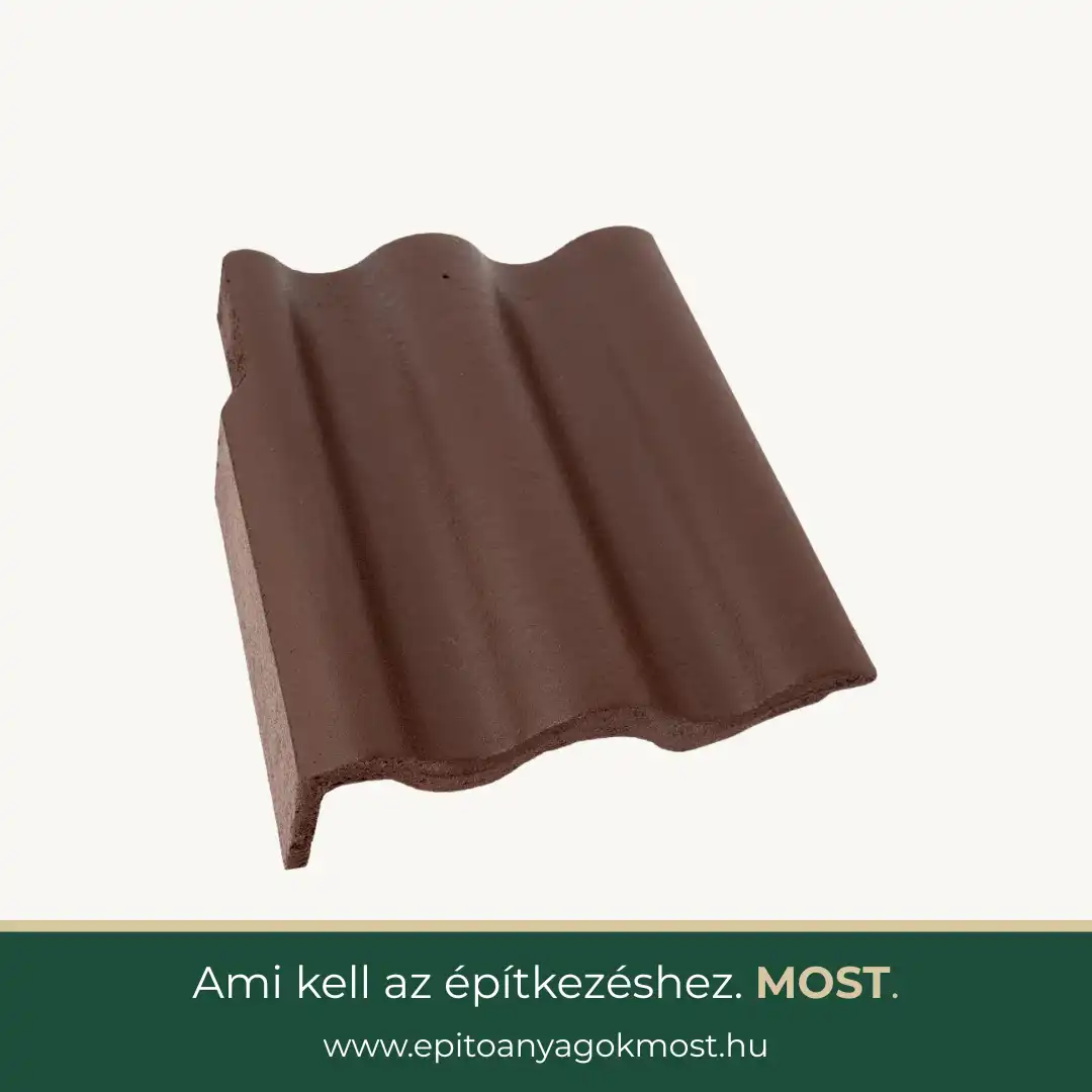 TERRÁN Synus Resistor szegélycserép balos Mocca