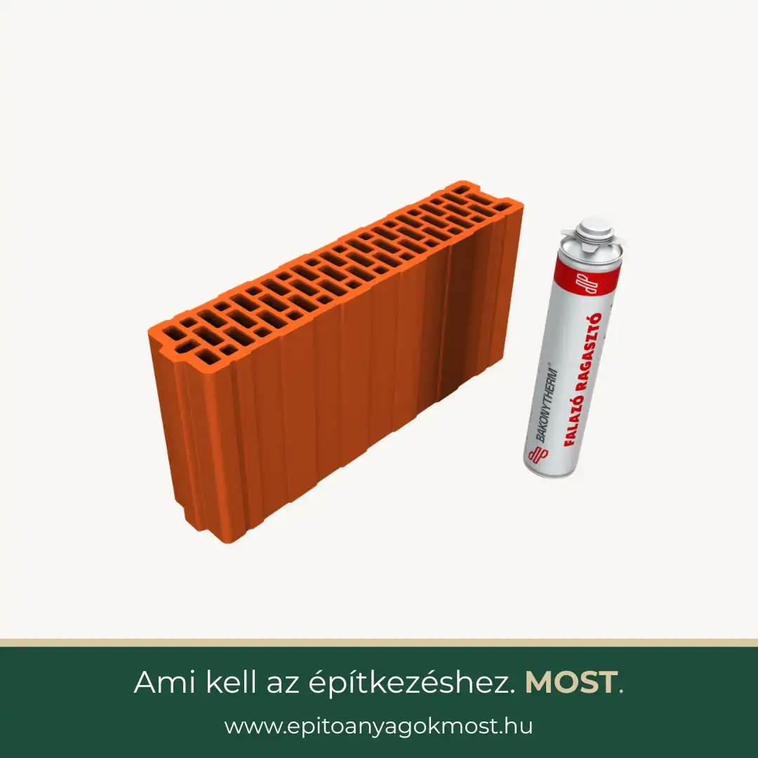 BAKONYTHERM Síkra csiszolt 10 N+F tégla