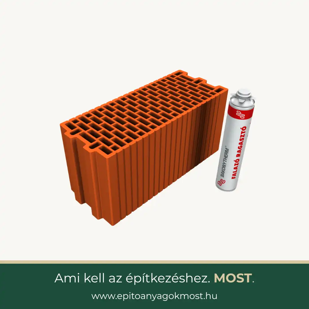 BAKONYTHERM Síkra csiszolt 20 N+F tégla