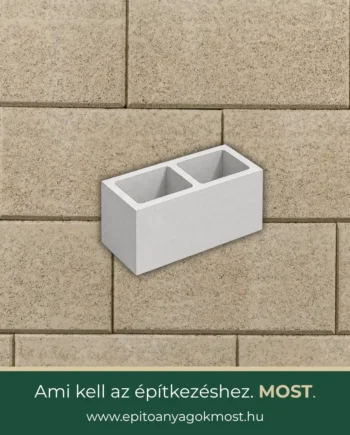 LEIER Modern Natur kerítéskő normálkő 40 x 20 x 20 cm Beige