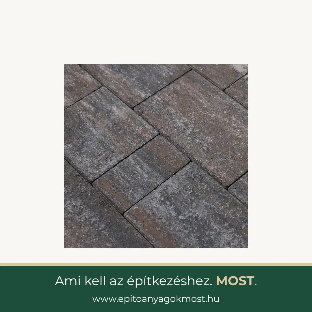 LEIER Taverna térkő 6 cm Mandula