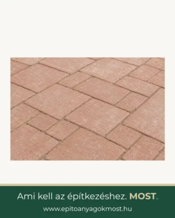 KK Beton Colonia Natur Vario térkő 6 cm Borostyán melírozott