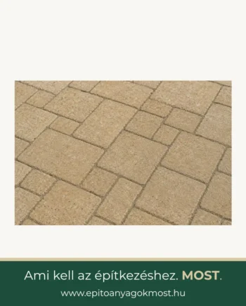KK Beton Colonia Natur Vario térkő 6 cm Homokkő melírozott