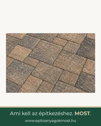 KK Beton Colonia Natur Vario térkő 6 cm Kagylóhéj melírozott