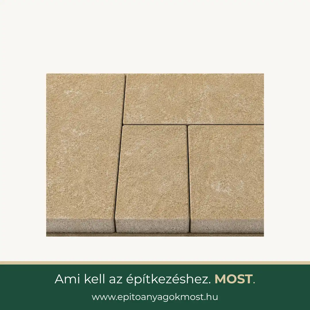 KK Beton Savaria Vario Classic térkő 6 cm Homokkő melírozott