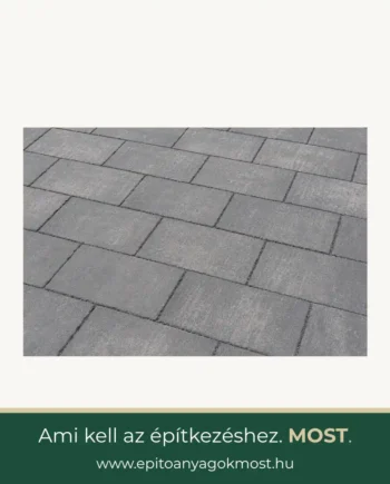 KK Beton Savaria Vario Ódon térkő 6 cm Antracit