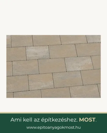 KK Beton Stockholm térkő 5 cm Kagylóhéj melírozott