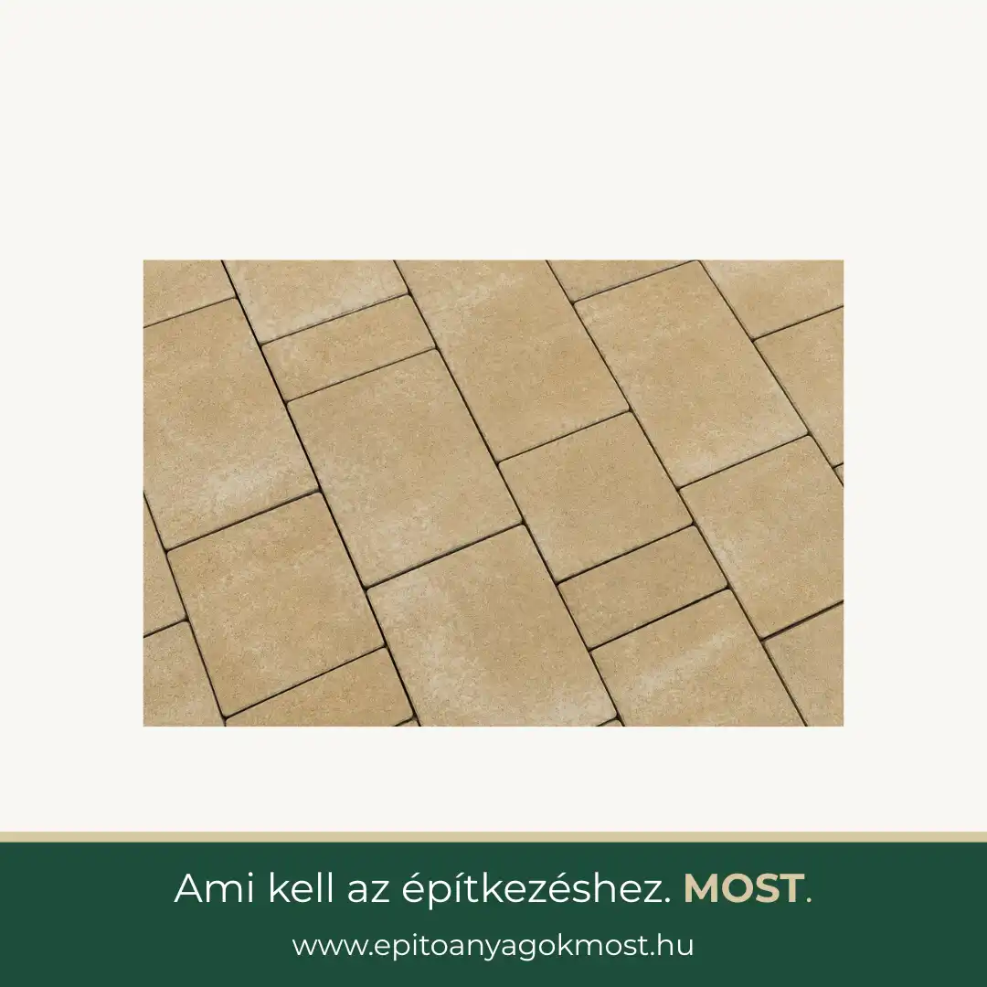 KK Beton Toledo Vario térkő 6 cm Homokkő melírozott