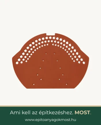 STANDARD Műanyag kúplezáró Téglavörös