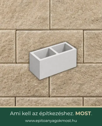 LEIER Architektúra kerítéskő normálkő 40 x 20 x 20 cm Beige