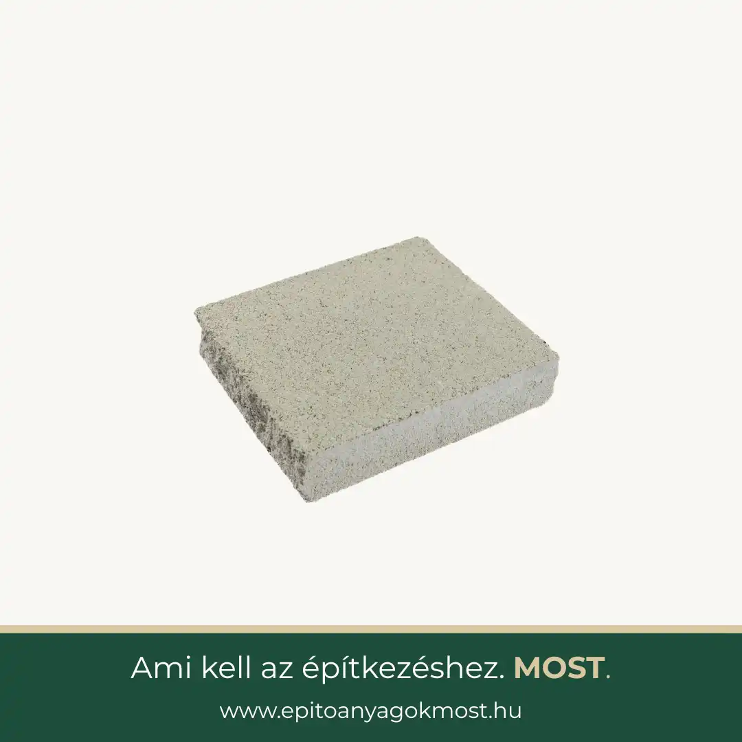 LEIER KANT fedlap hasított oldaléllel 25x28x6 cm Törtfehér