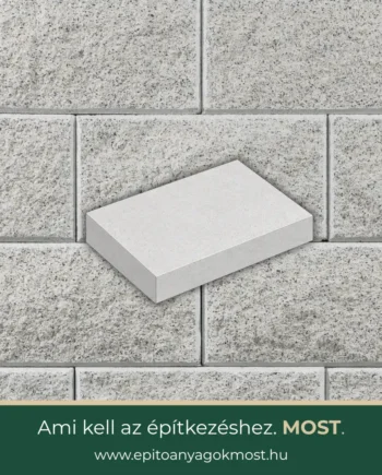 LEIER KANT Natur fedlap 33x25x6 cm Törtfehér