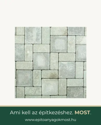 LEIER Mercato 6 cm térkő 10 x 20 cm Szürke