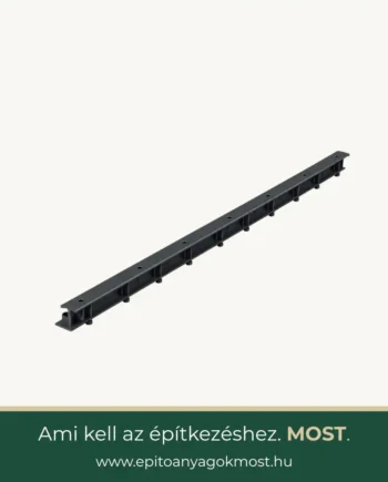 STANDARD Szellőzőléc 32 mm x 1 m Antracit