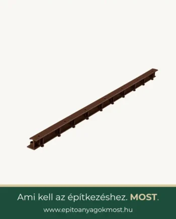 STANDARD Szellőzőléc 32 mm x 1 m Barna